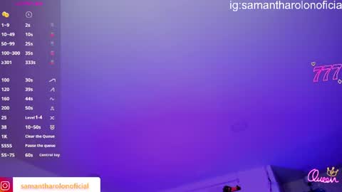Samatha online show from 20, 6, 2026
