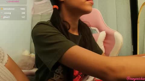 Snapshot of samyonichan chatting on 11, 12, 2024 Special show on 17 december and 23 UwU online show from 11, 12, 2024