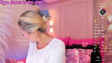 SaraAvila  online show from 8, 1, 2025