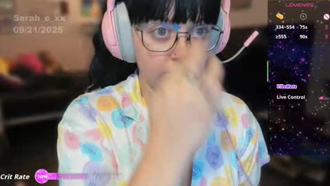 Sarah online show from 22, 9, 2025