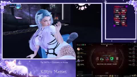 Snapshot of sassykittyn chatting on 18, 2, 2025 Sassy Sami Kittyn online show from 18, 2, 2025