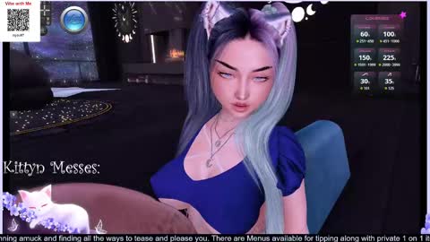 Snapshot of sassykittyn chatting on 15, 10, 2025 Sassy Sami Kittyn online show from 15, 10, 2025