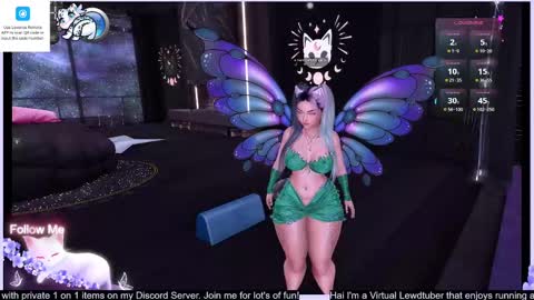 Snapshot of sassykittyn chatting on 28, 10, 2025 Sassy Sami Kittyn online show from 28, 10, 2025