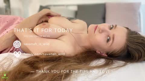 savanah_wild online show from 11, 1, 2025