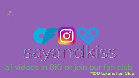 Snapshot of say_and_kiss chatting on 2, 2, 2026 Say and kiss online show from 2, 2, 2026