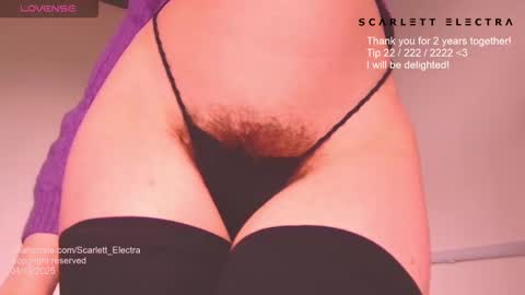 Snapshot of scarlett_electra chatting on 4, 10, 2025 SCARLETT ELECTRA  -  online show from 4, 10, 2025