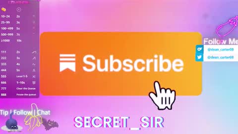 Dean Carter online show from 16, 2, 2026