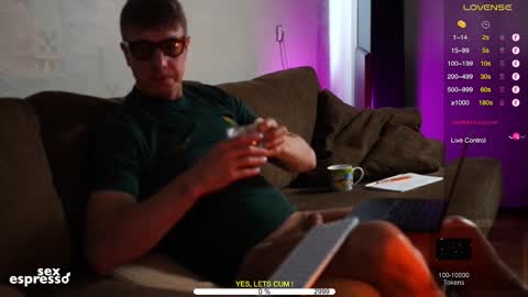 Snapshot of sexespresso chatting on 5, 10, 2025 Thank you for Birthday Wishes  online show from 5, 10, 2025