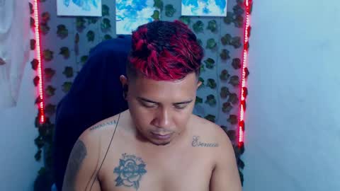 Snapshot of sexyblackboy_cum chatting on 3, 1, 2025 Jonas Cum BARBER IN TRAINING online show from 3, 1, 2025