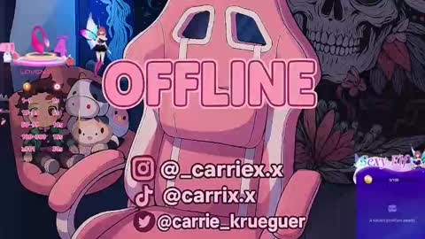 Carrie online show from 19, 3, 2026