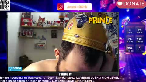 BISEXPRINCE777 online show from 27, 6, 2026