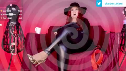 Snapshot of sharoon_gold chatting on 19, 5, 2026 Your mistress Sharon online show from 19, 5, 2026