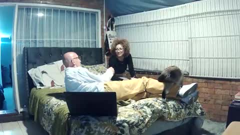 Snapshot of sharpdressedcouple chatting on 18, 10, 2025 Two-of-us online show from 18, 10, 2025