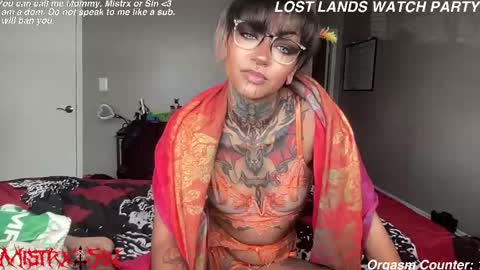 Snapshot of sinfulincubus chatting on 20, 9, 2025 Mistrx Sin online show from 20, 9, 2025