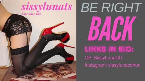 Snapshot of sissylunats chatting on 7, 12, 2024 SissyLunaTS online show from 7, 12, 2024