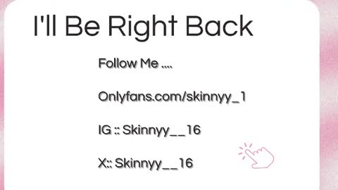 Skinnyy   online show from 29, 4, 2026
