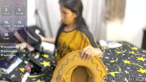 Snapshot of skye16484 chatting on 3, 10, 2025 Skye and Ace online show from 3, 10, 2025