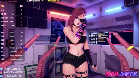 SkyeAnette online show from 21, 9, 2025