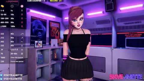 SkyeAnette online show from 17, 5, 2026