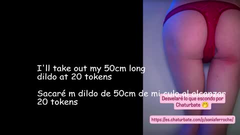 Snapshot of soniaferroche chatting on 19, 2, 2026 Sonia Ferroche online show from 19, 2, 2026