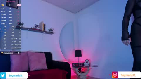 Independent Model Merly online show from 1, 1, 2025