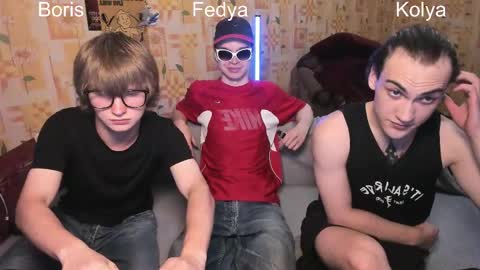 Boris  Fedya  Kolya online show from 6, 6, 2026