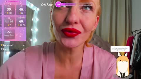 Snapshot of squirtymom chatting on 25, 1, 2025 Alisa online show from 25, 1, 2025