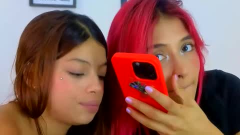 Snapshot of stormy_17 chatting on 16, 2, 2025 STORMY red hair MARA brown hair. -------dont forget to follow us online show from 16, 2, 2025