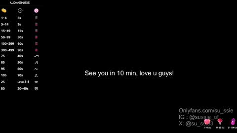 su_ssie online show from 6, 11, 2025