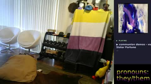 Snapshot of sunshinestreak chatting on 12, 5, 2026 im not actually a man my pronouns are theythem online show from 12, 5, 2026