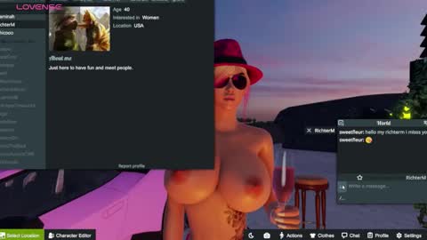 Snapshot of sweet_fleur chatting on 18, 9, 2025 Fleur online show from 18, 9, 2025