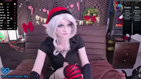 Snapshot of sylvie_fey chatting on 23, 12, 2024 Sylvie online show from 23, 12, 2024