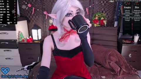 Snapshot of sylvie_fey chatting on 25, 12, 2024 Sylvie online show from 25, 12, 2024