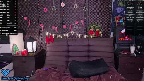 Snapshot of sylvie_fey chatting on 25, 12, 2024 Sylvie online show from 25, 12, 2024
