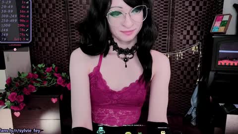 Snapshot of sylvie_fey chatting on 2, 2, 2025 Sylvie online show from 2, 2, 2025