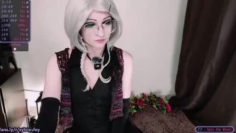 Snapshot of sylvie_fey chatting on 1, 3, 2025 Sylvie online show from 1, 3, 2025