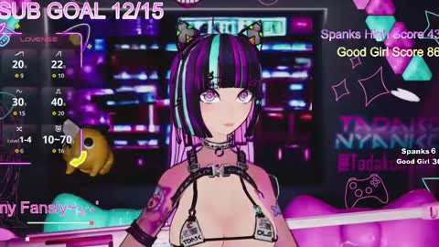 Snapshot of tadakonyanko chatting on 24, 4, 2026 Tadako Nyanko online show from 24, 4, 2026