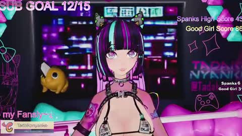 Snapshot of tadakonyanko chatting on 26, 4, 2026 Tadako Nyanko online show from 26, 4, 2026