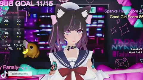 Snapshot of tadakonyanko chatting on 5, 5, 2026 Tadako Nyanko online show from 5, 5, 2026