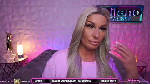 Snapshot of tamaramilano chatting on 21, 1, 2025 TamaraMilano online show from 21, 1, 2025