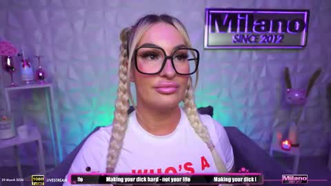 Snapshot of tamaramilano chatting on 23, 3, 2026 TamaraMilano online show from 23, 3, 2026