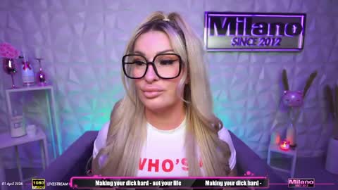 Snapshot of tamaramilano chatting on 1, 4, 2026 TamaraMilano online show from 1, 4, 2026