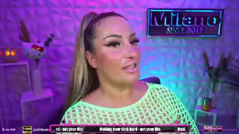 TamaraMilano online show from 22, 7, 2026