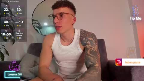 Snapshot of teban_fuckboy chatting on 13, 6, 2026 Esteban online show from 13, 6, 2026
