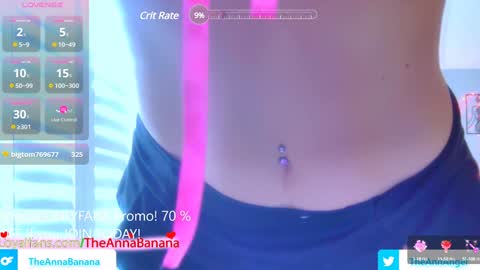 Anna Banana AKA Ann Angel online show from 3, 12, 2024