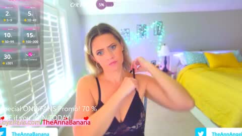 Anna Banana AKA Ann Angel online show from 20, 12, 2024