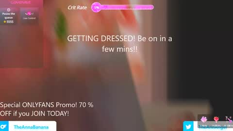 Anna Banana AKA Ann Angel online show from 12, 2, 2025