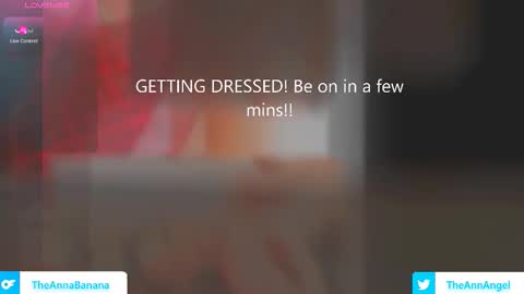 Anna Banana AKA Ann Angel online show from 23, 10, 2025