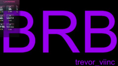 Snapshot of trevor_vinc chatting on 5, 1, 2025 trevor online show from 5, 1, 2025