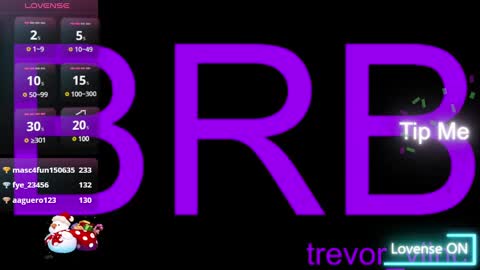 Snapshot of trevor_vinc chatting on 9, 2, 2025 trevor online show from 9, 2, 2025